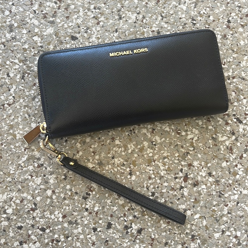 Black MK  Wallet